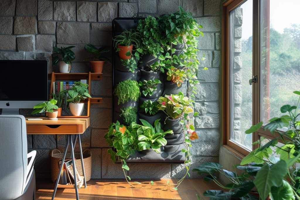 Intégrer des Portes-Plantes dans un Bureau à Domicile : 10 Idées Créatives