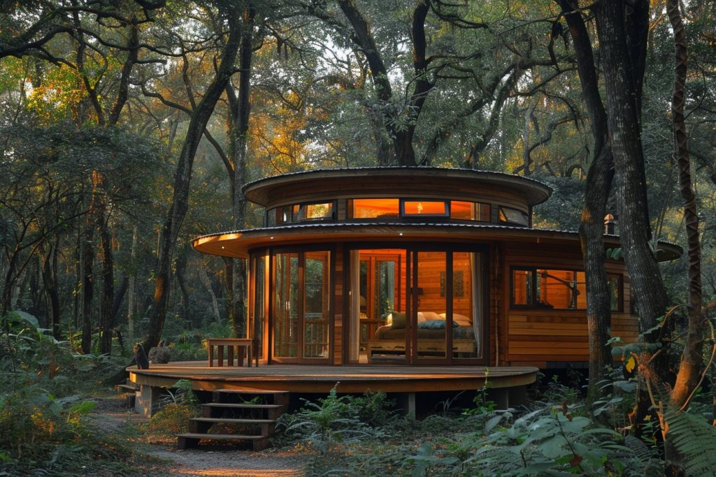 Pourquoi le bois tatajuba est idéal pour une cabane ronde en bois ?
