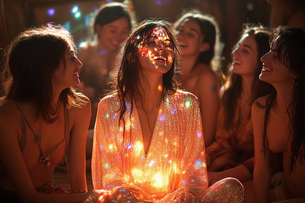 Robe lumineuse et ambiance féérique : faites briller votre soirée