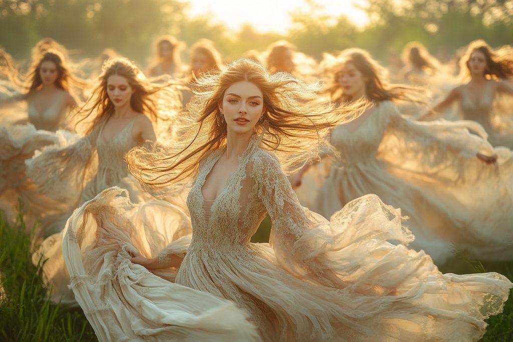 Sous le vent bohème : les robes fluides qui dansent au gré des saisons