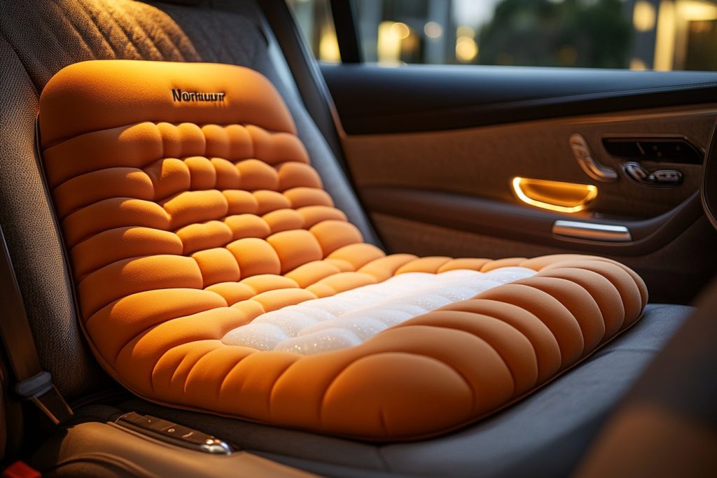 Le must-have pour les longs trajets en voiture : le coussin à mémoire de forme gel