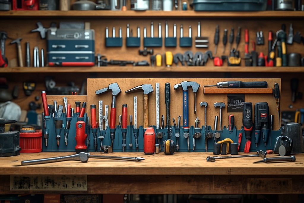Consultez notre liste des 25 outils indispensables en bricolage avant de commencer vos travaux