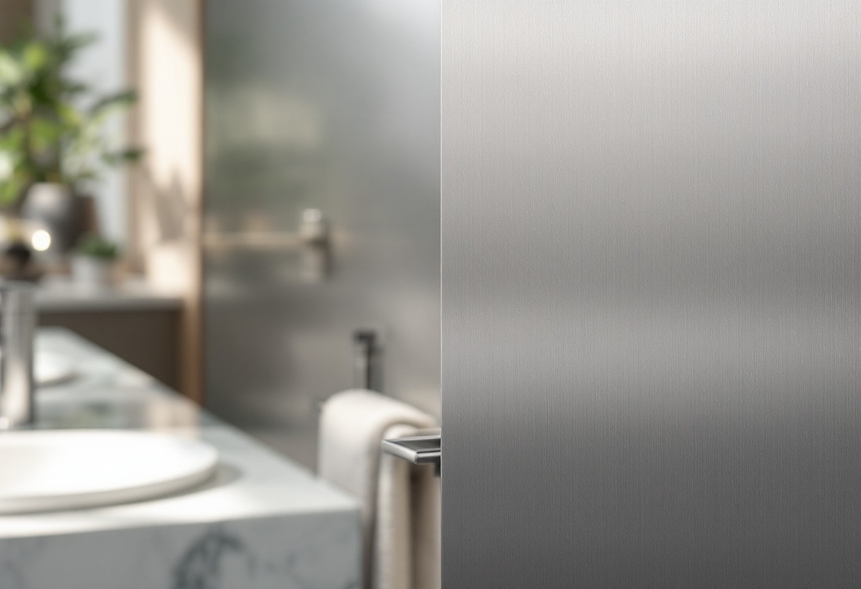 Inox brossé ou poli : lequel pour votre salle de bain ?