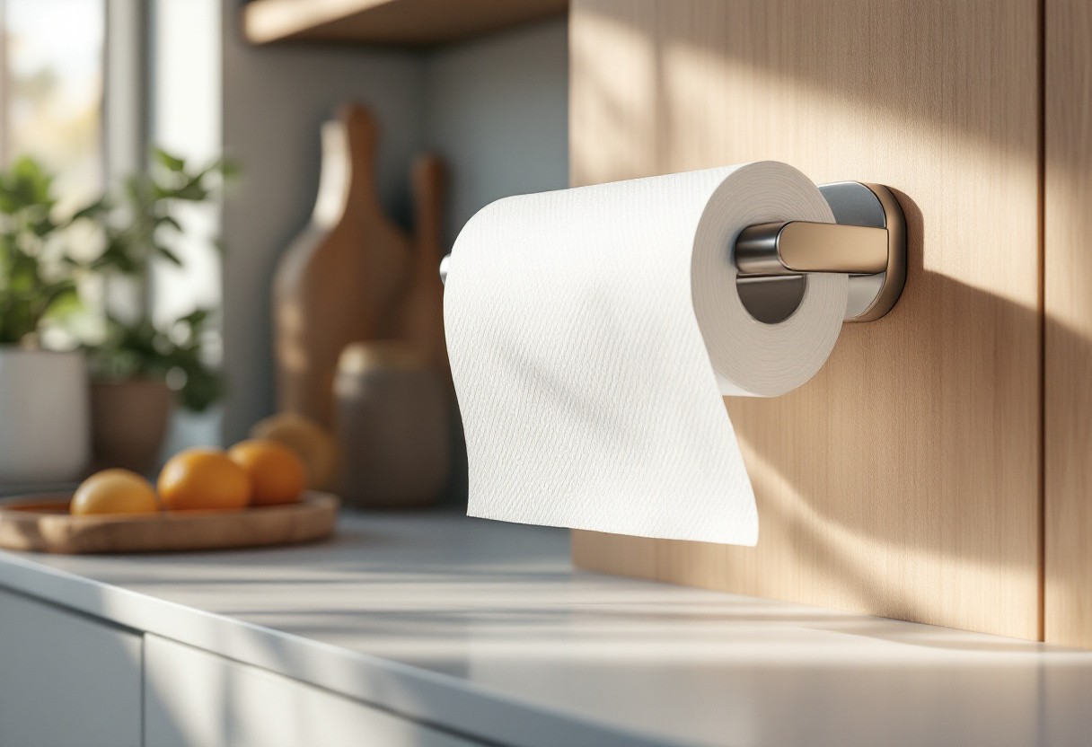 Gagnez de la place avec ces porte-rouleaux muraux futés