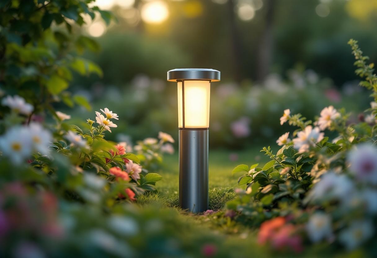Lampe solaire : l&rsquo;éclairage écologique et pratique pour votre jardin