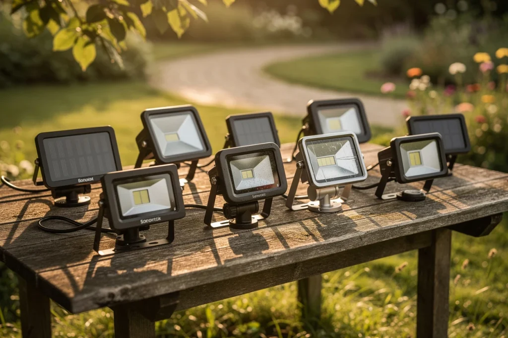 Projecteur solaire d&rsquo;extérieur : comment choisir parmi un large choix en ligne ?