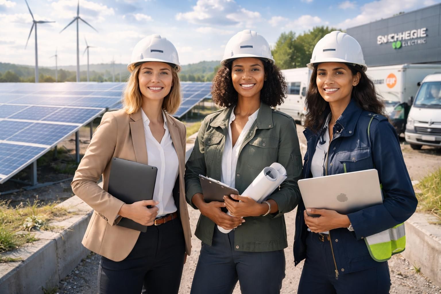 L&rsquo;entrepreneuriat féminin dans les énergies renouvelables avec Engie, EDF et Schneider Electric