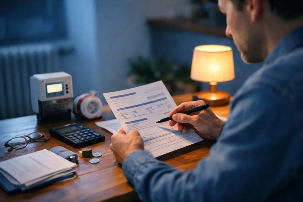 Lire sa facture d&rsquo;électricité : kWh, heures creuses et TURPE décryptés